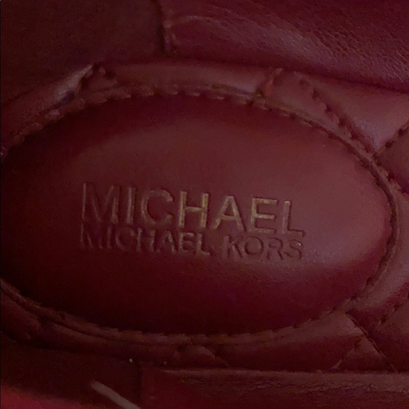 MICHAEL KORS Red Alice Ballet Flats (8.5M) - Picture 5 of 6